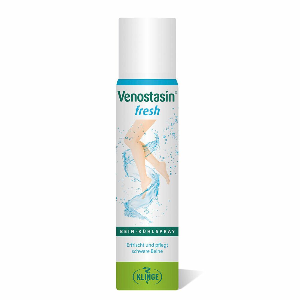 Venostasin® Fresh 75 ml Spray kühlt schwere Beine unterwegs