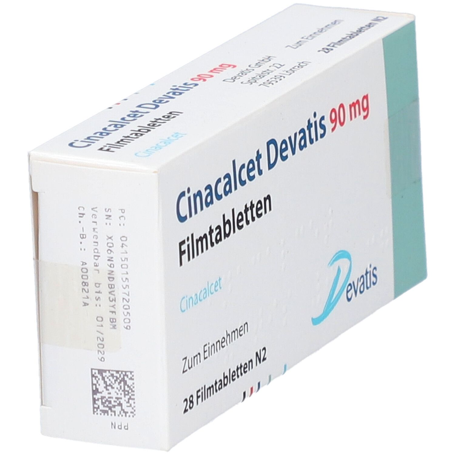 Cinacalcet Devatis 90 mg Filmtabletten 28 St