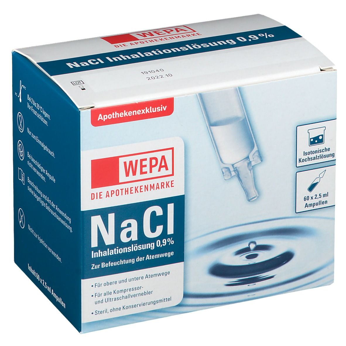 Medizintechnik Hartwig Sole 2% - 1L Inhalationslösung Für Tiere