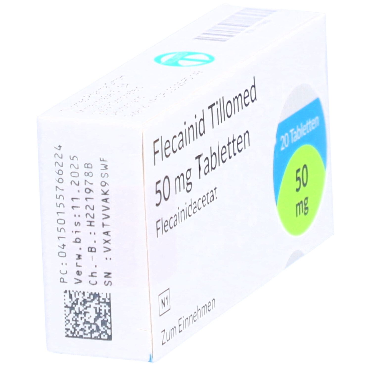 Flecainid Tillomed 50 mg Tabletten 20 St