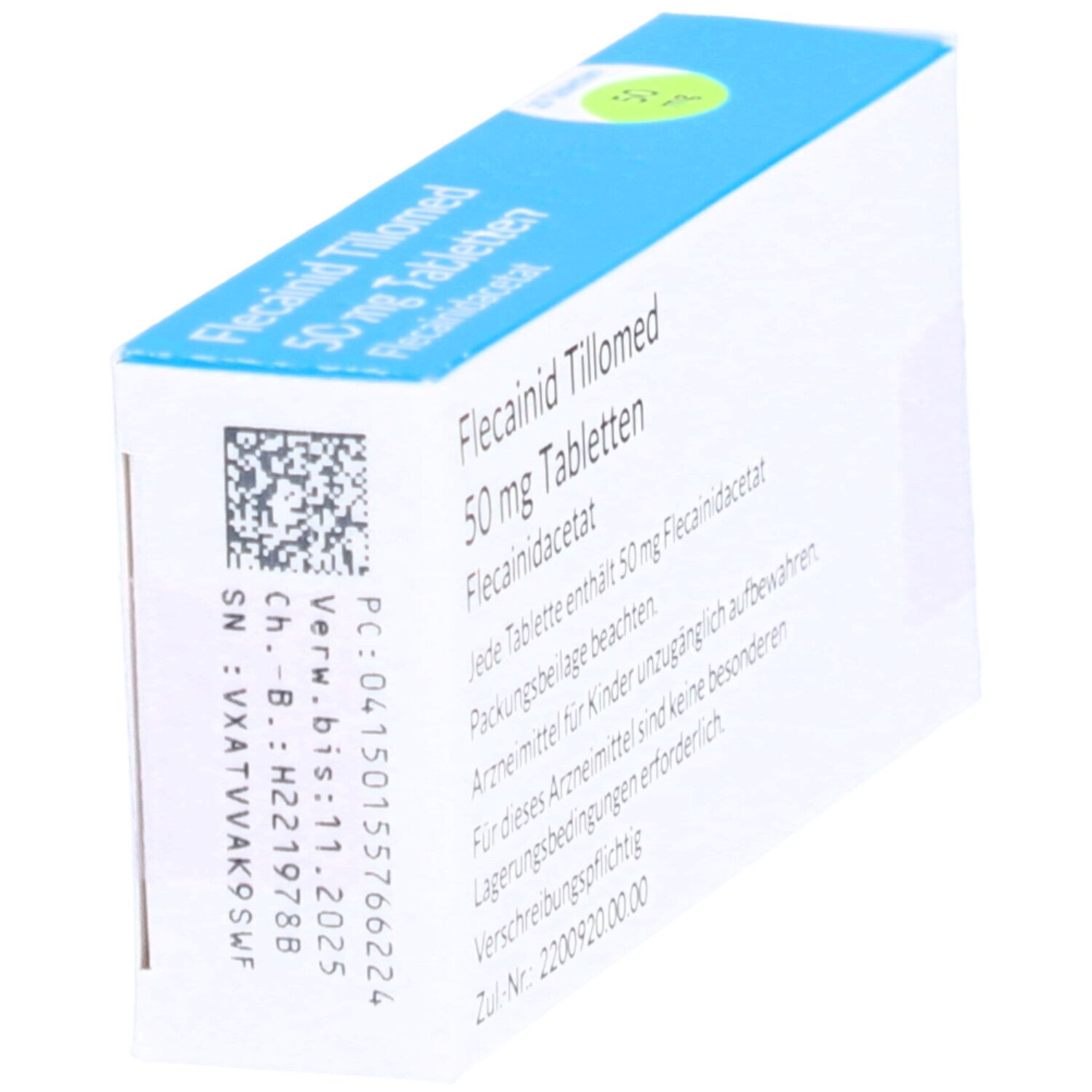FLECAINID Tillomed 50 mg Tabletten
