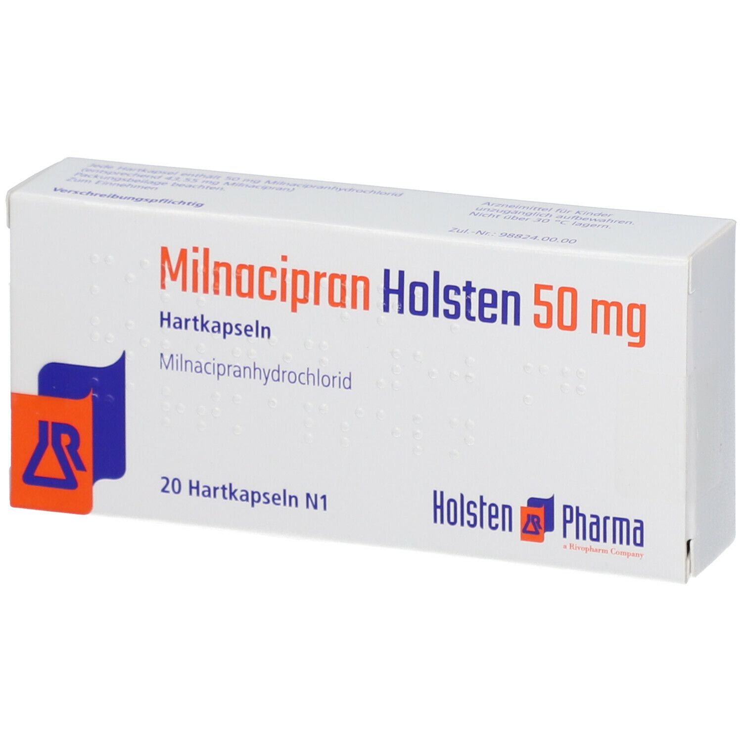 Milnacipran Holsten 50 mg Hartkapseln 20 St