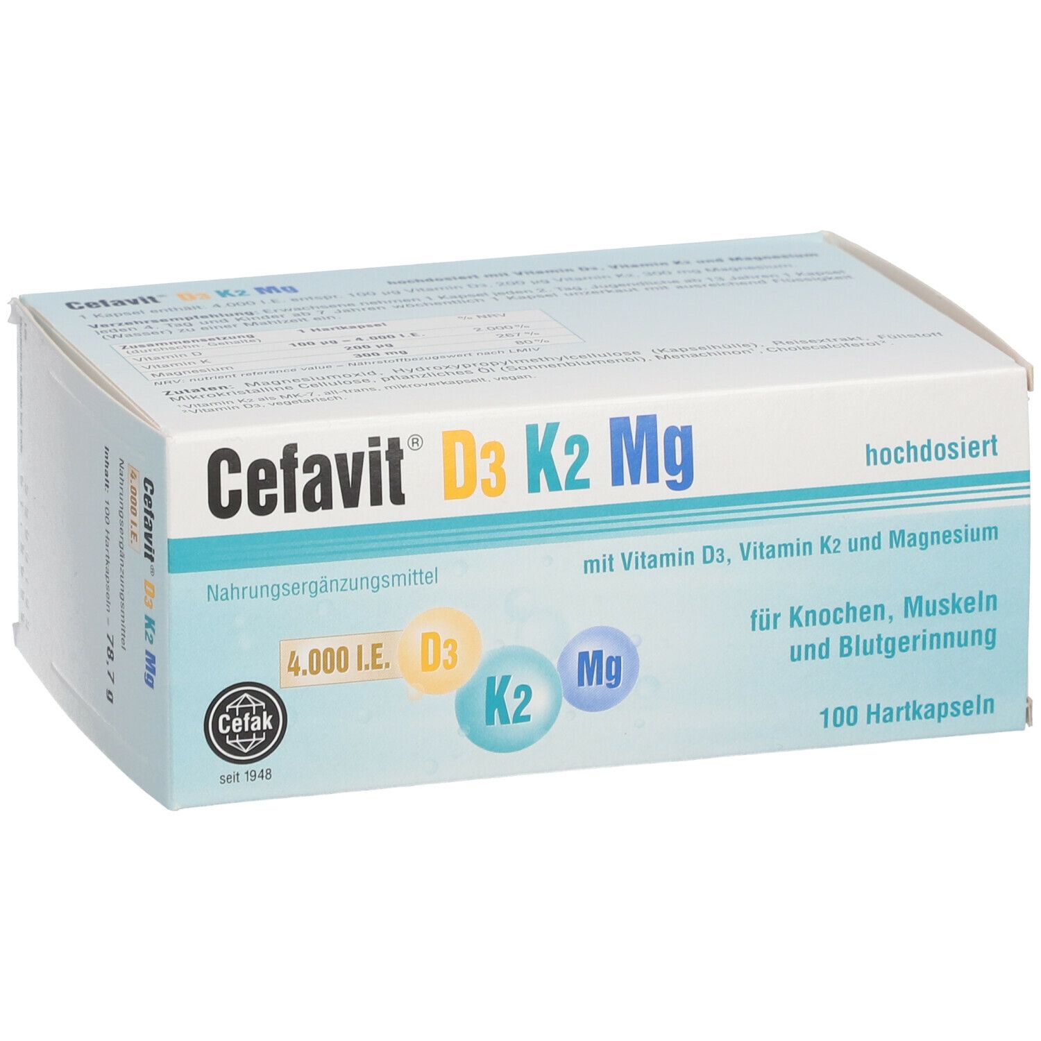 Cefavit® D3 K2 Mg 4.000