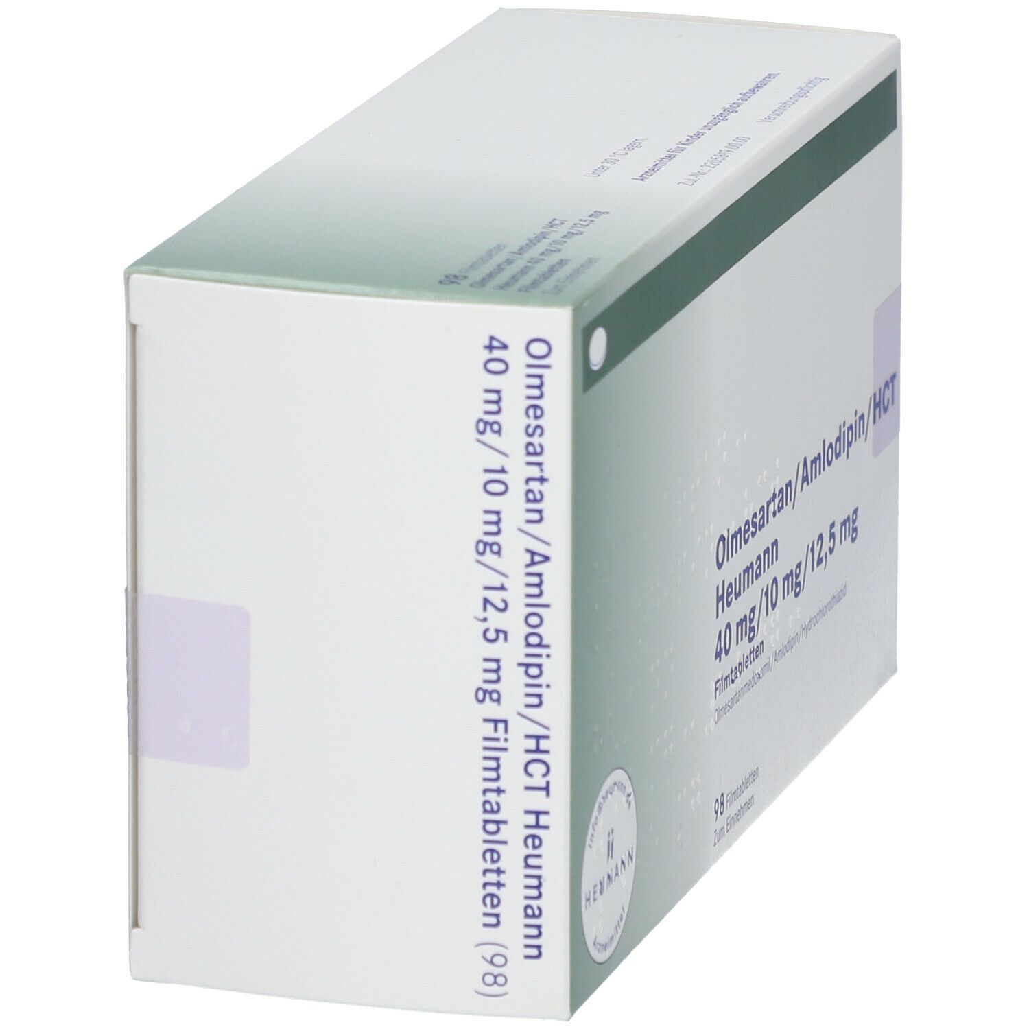 OLMESARTAN/Amlodipin/HCT Heumann 40/10/12,5mg FTA 98 St Filmtabletten