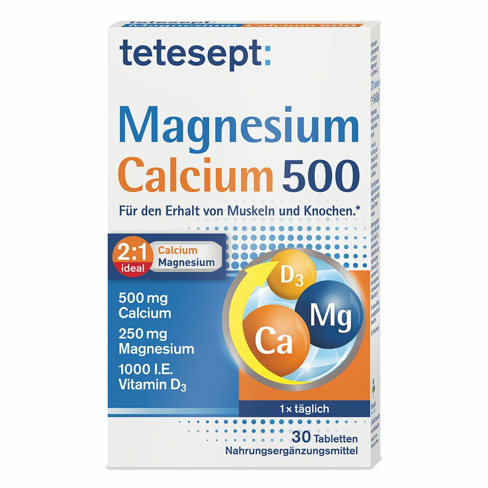 TETESEPT ® Magnesium 500 + Calcium
