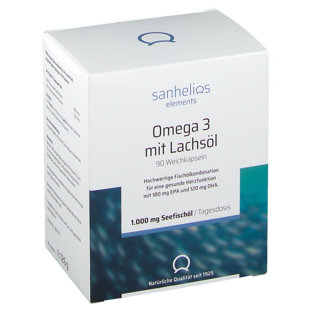 Sanhelios Omega 3 mit Lachsöl