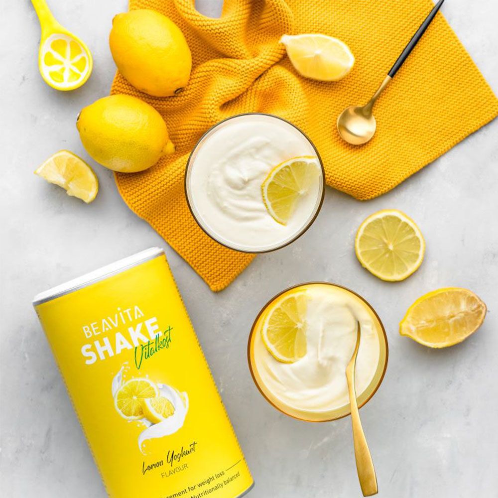 BEAVITA Vitalkost Plus Shake minceur Citron - Yaourt Poudre