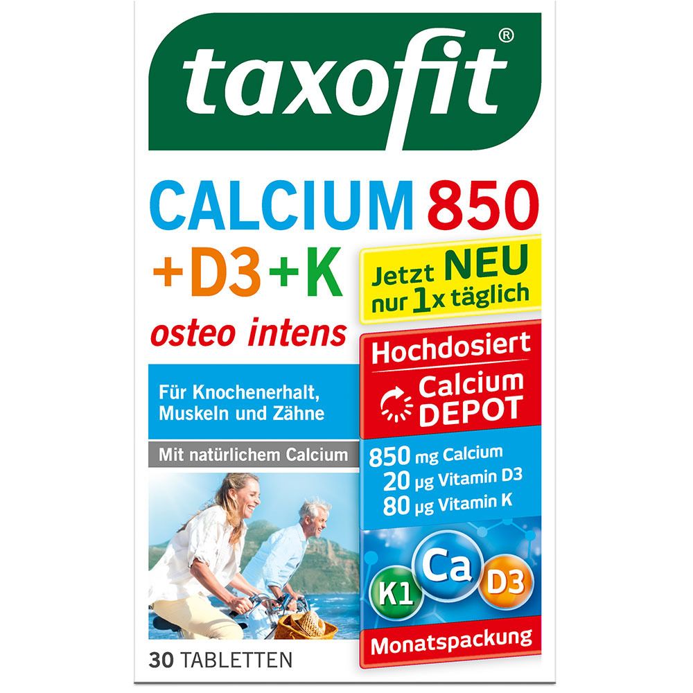 Taxofit® Calcium 850 + D3+ K