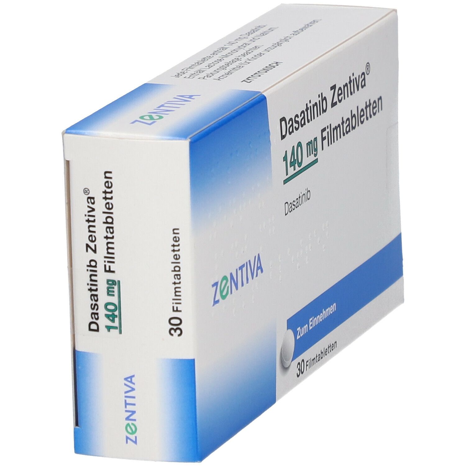 Dasatinib Zentiva 80 mg Filmtabletten 30 St