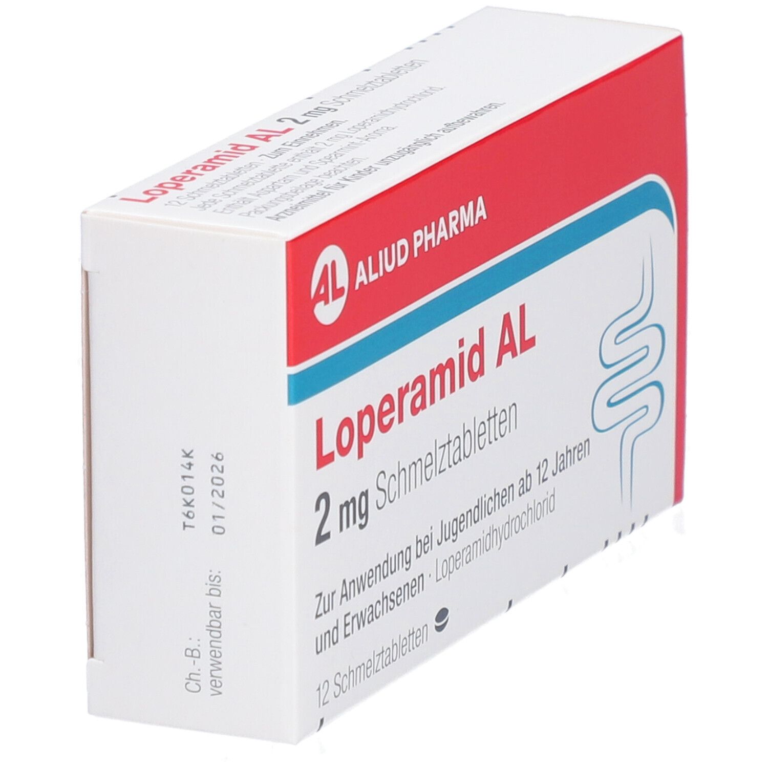 Loperamid AL 2 mg Schmelztabletten 12 St