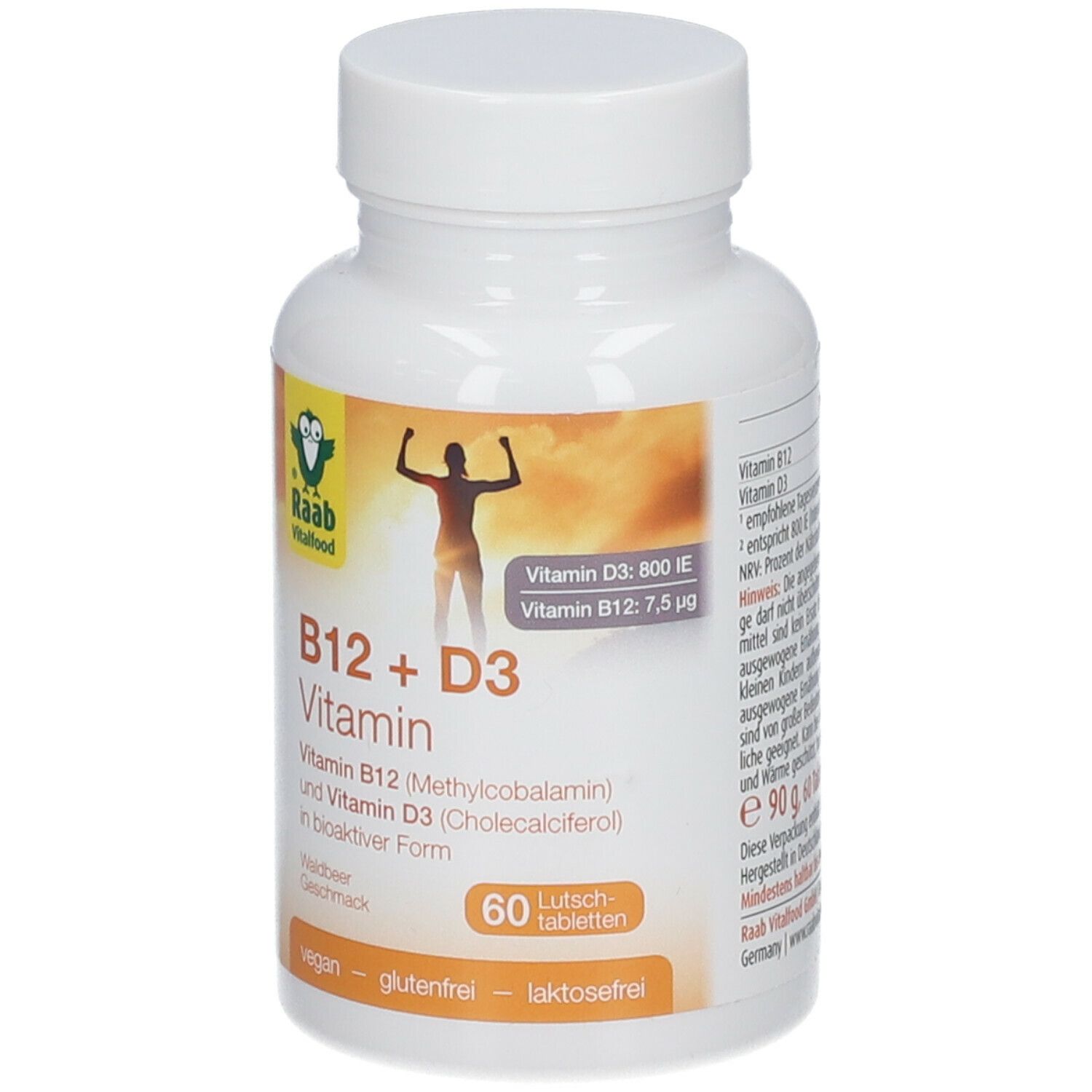 Raab Vitamin B12 + D3