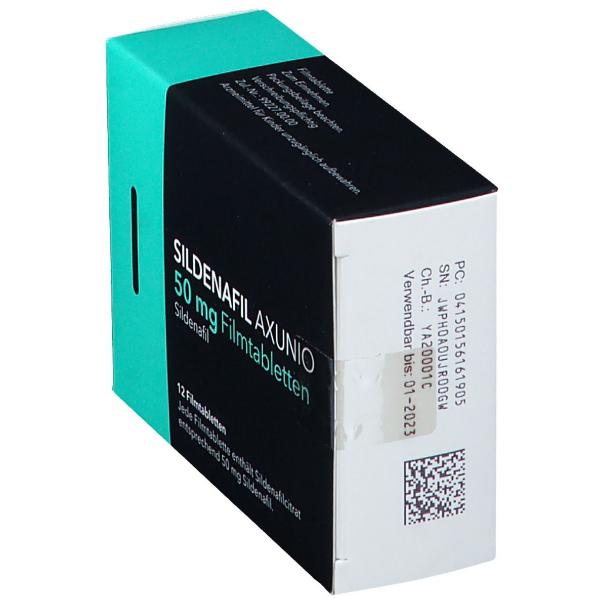 Sildenafil axunio 50 mg
