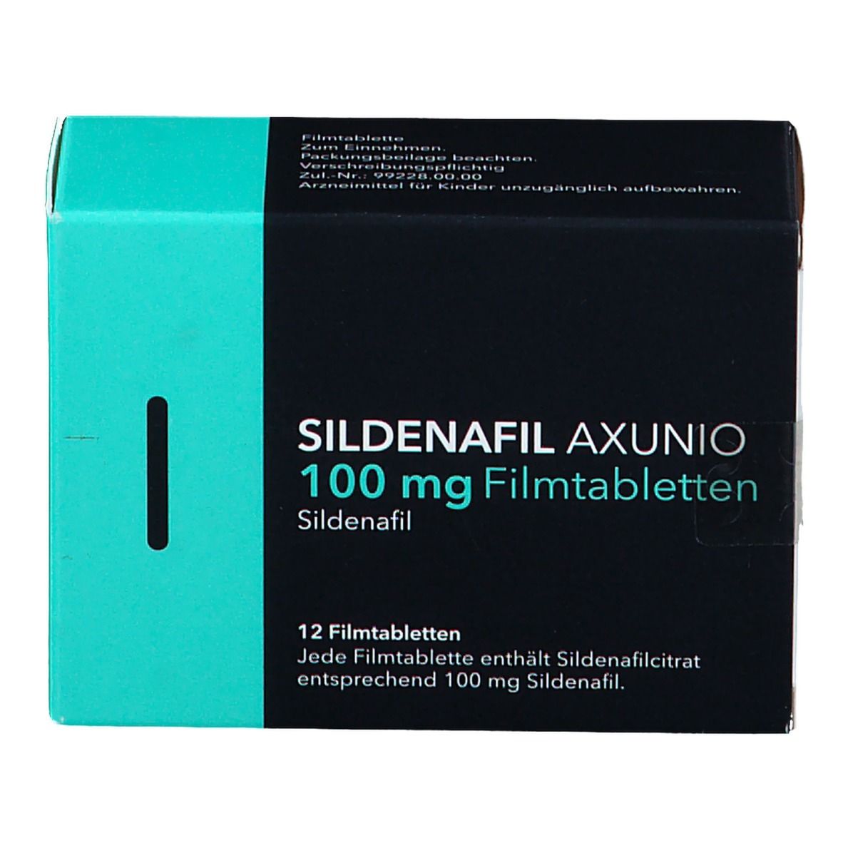 Sildenafil axunio 100 mg