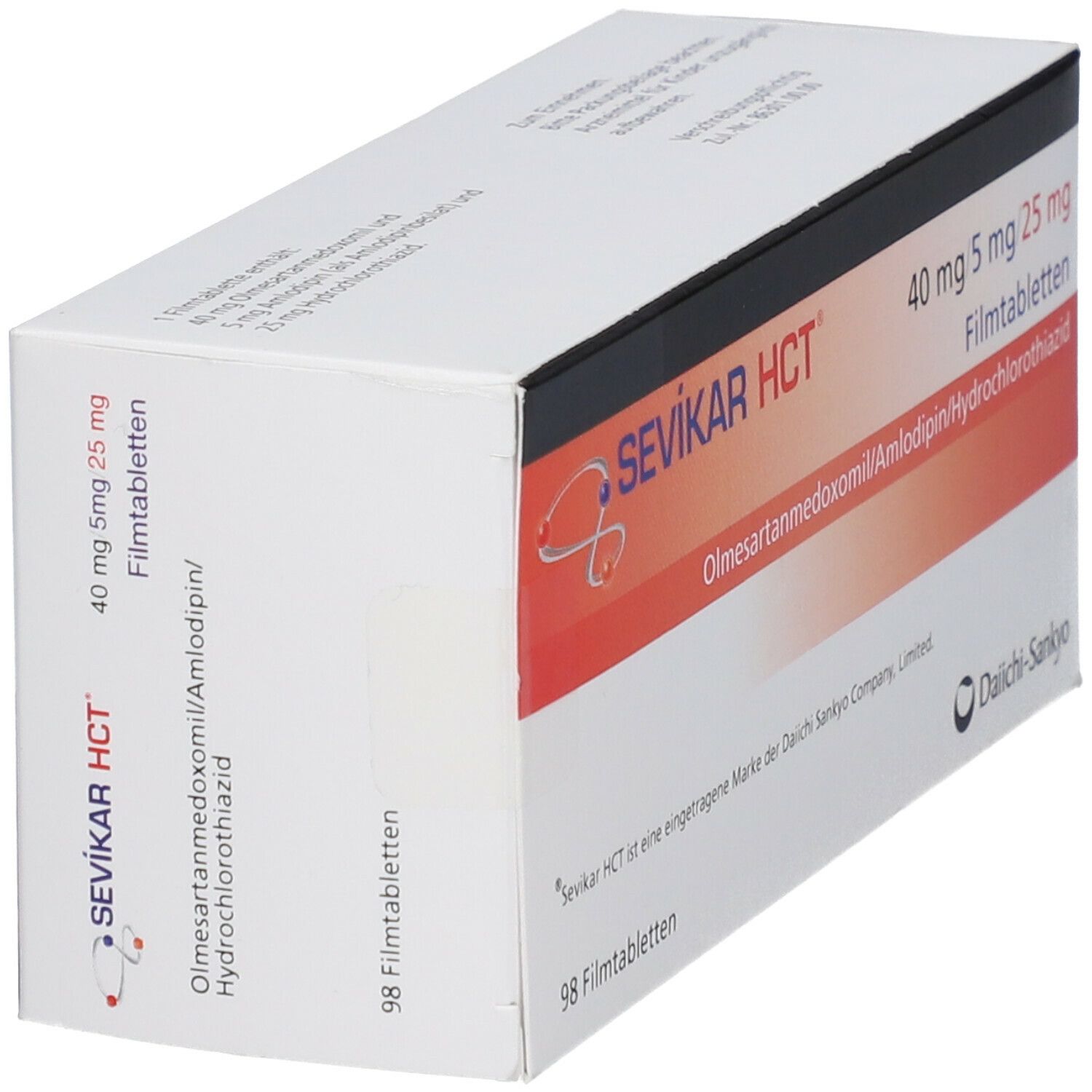 Sevikar HCT 40 mg/5 mg/25 mg