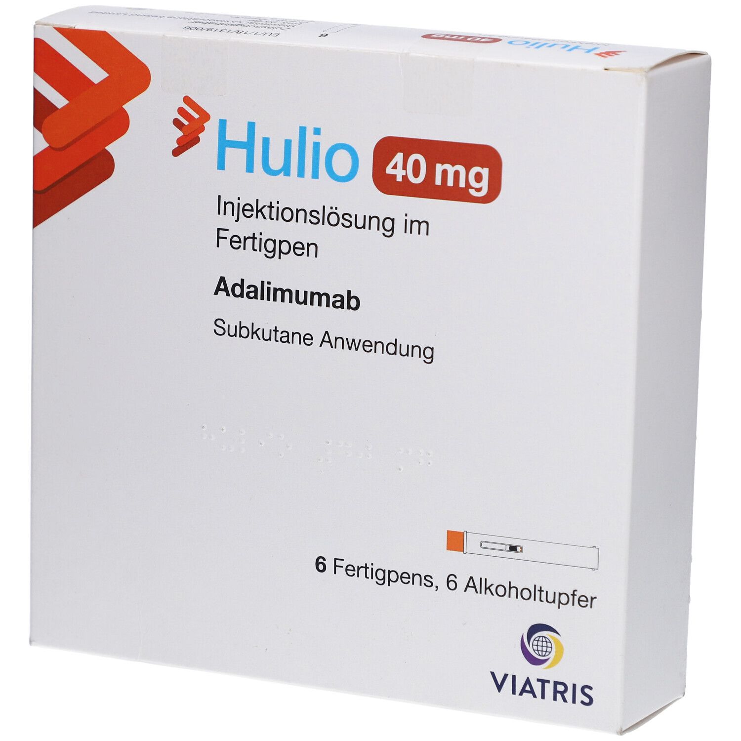 HULIO 40 mg/0,8 ml Injektionslösung im Fertigpen