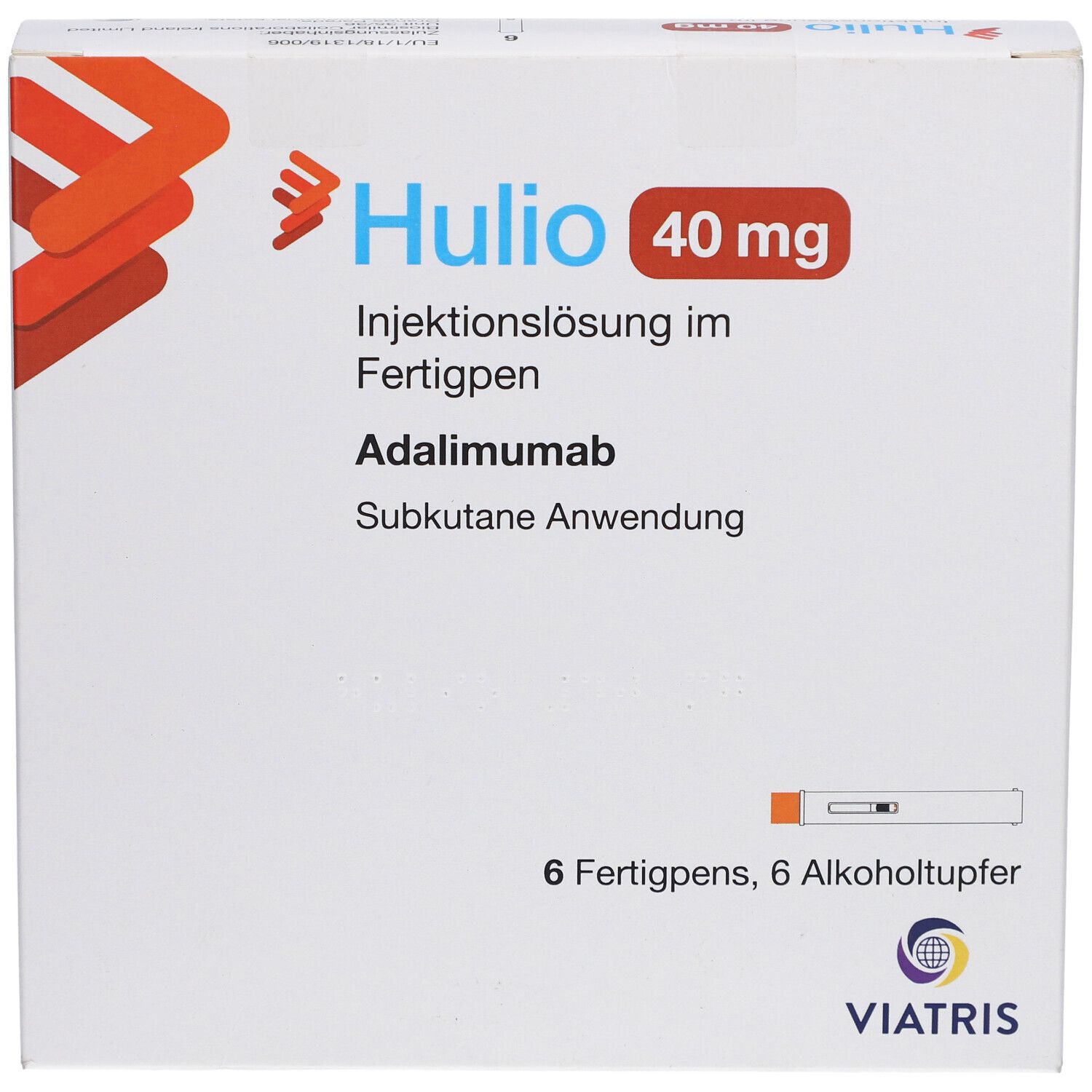 HULIO 40 mg/0,8 ml Injektionslösung im Fertigpen