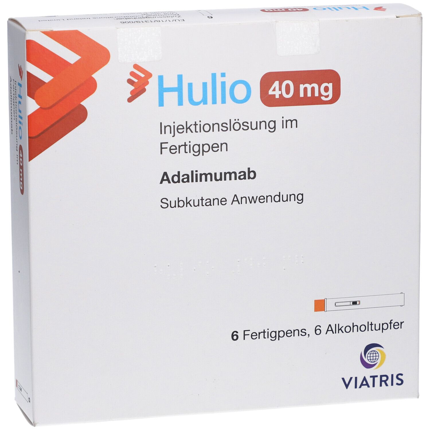 HULIO 40 mg/0,8 ml Injektionslösung im Fertigpen