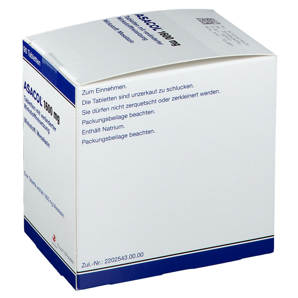 ASACOL® 1600 mg 90 St mit dem E-Rezept kaufen - Shop Apotheke