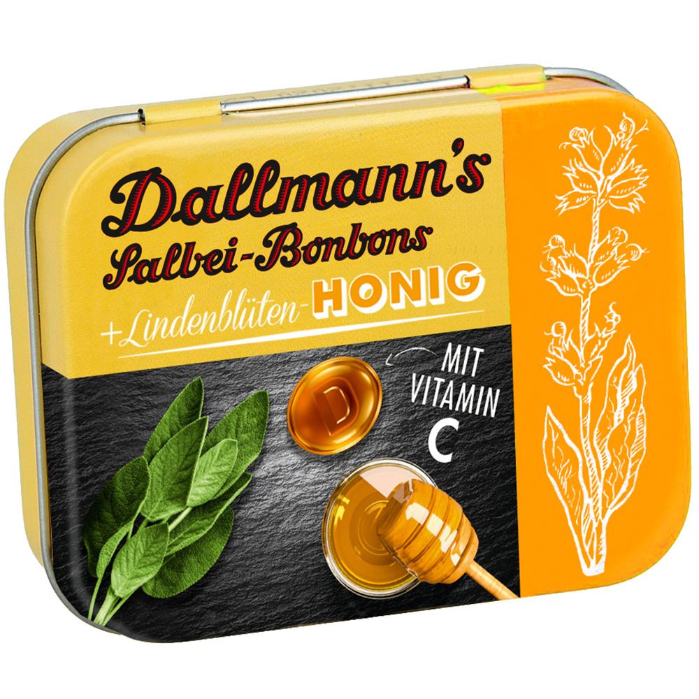 Dallmanns Salbei-Bonbons + Lindenblütenhonig