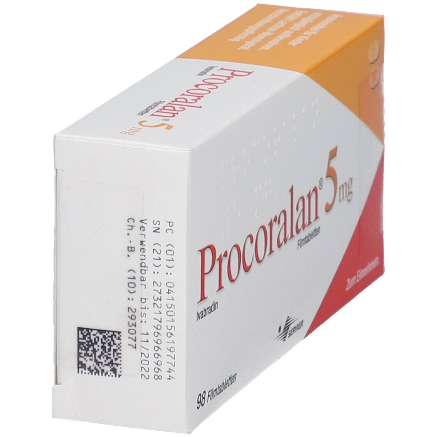 Procoralan 5 mg Filmtabletten 98 St