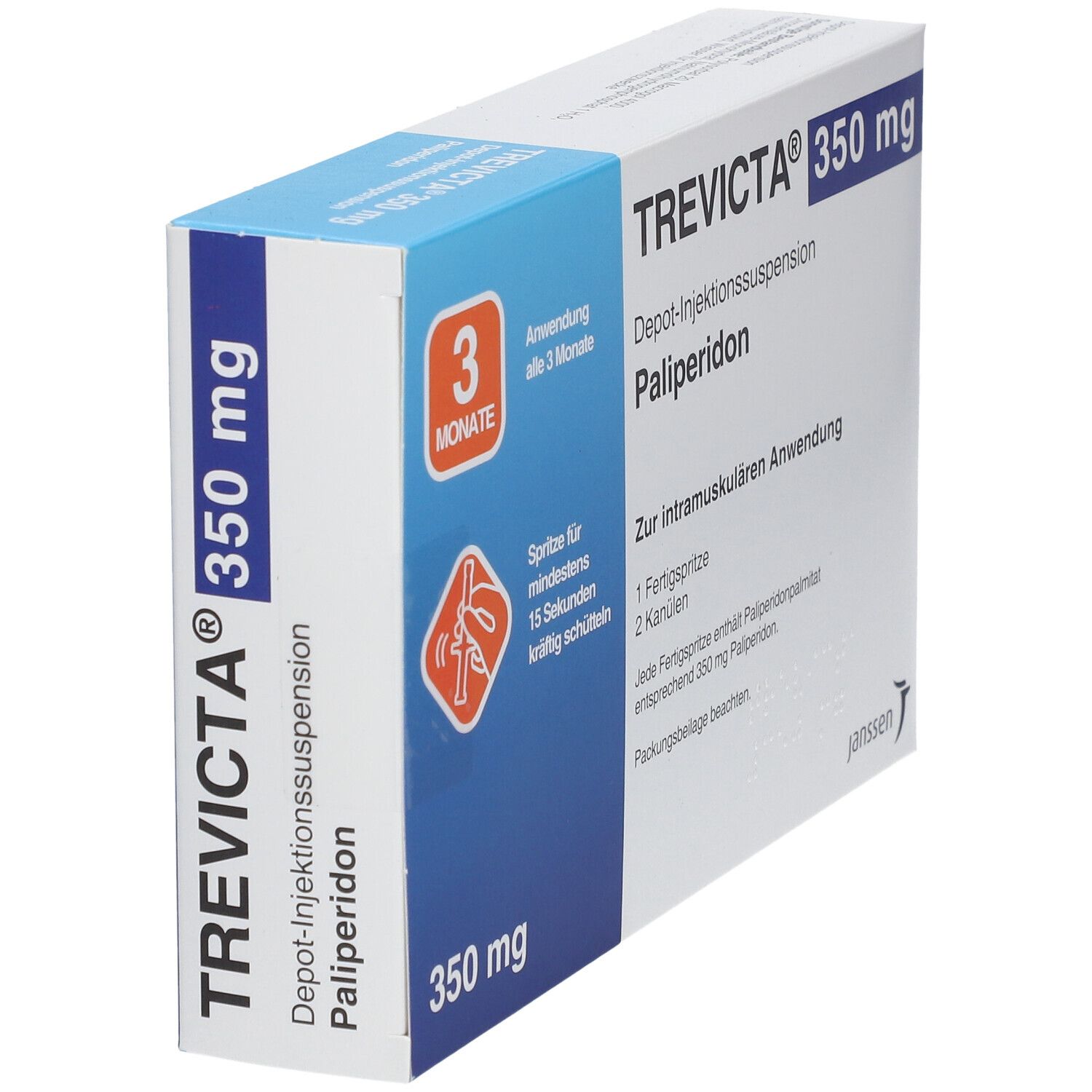 Trevicta 350 mg Depot-Injektionssusp.i.e.Fertigsp. 1 St Depot-Injektionssuspension