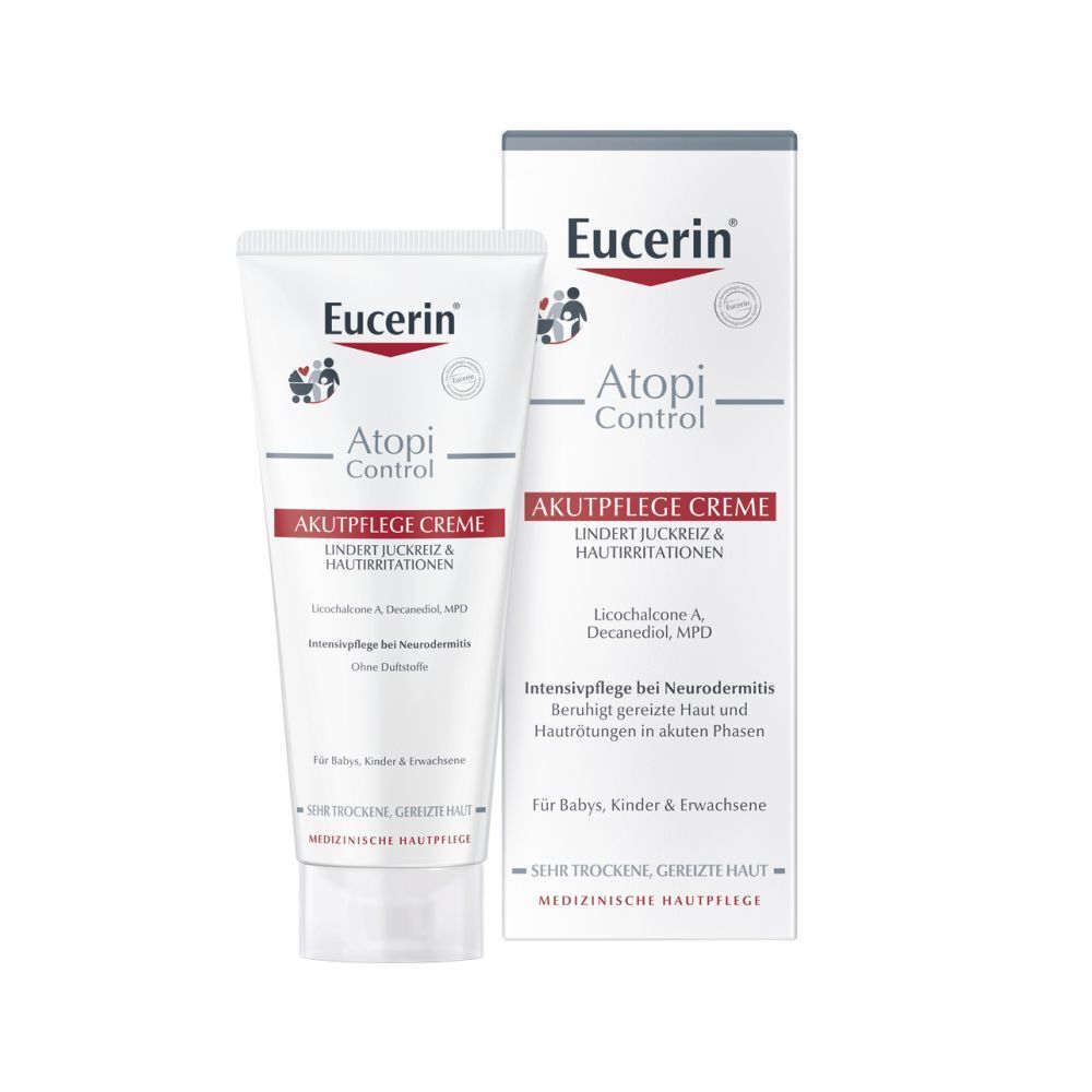 Eucerin® AtopiControl Akutpflege Creme + Eucerin UreaRepair Plus Handcreme 5% 30ml GRATIS