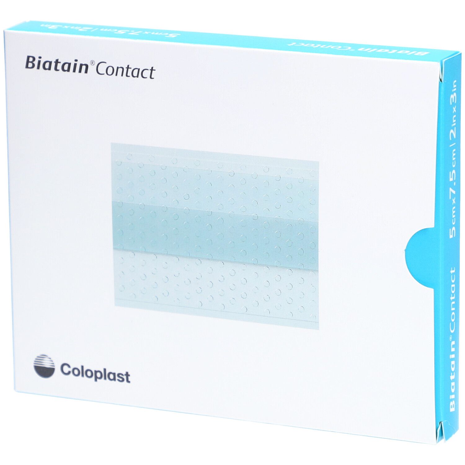 Biatain Contact Silik.Kont.Aufl.5x7,5 cm n.haft. 10 St Verband