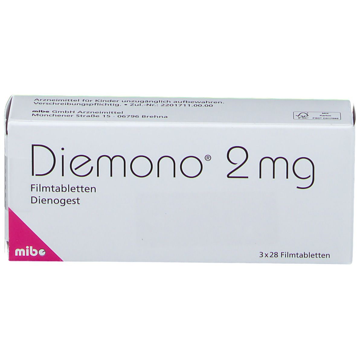 Diemono 2 mg