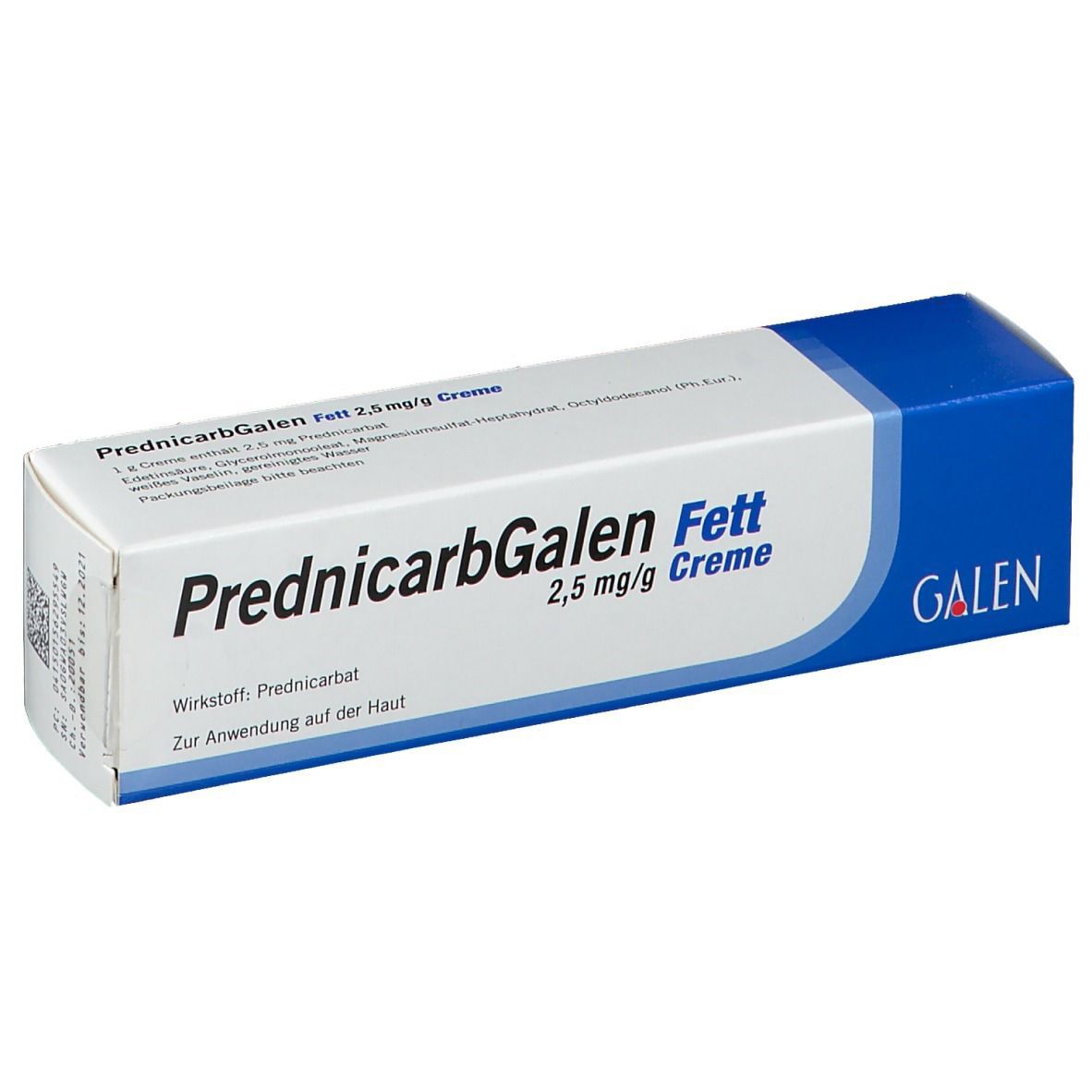 PrednicarbGalen Fett 2,5mg/g
