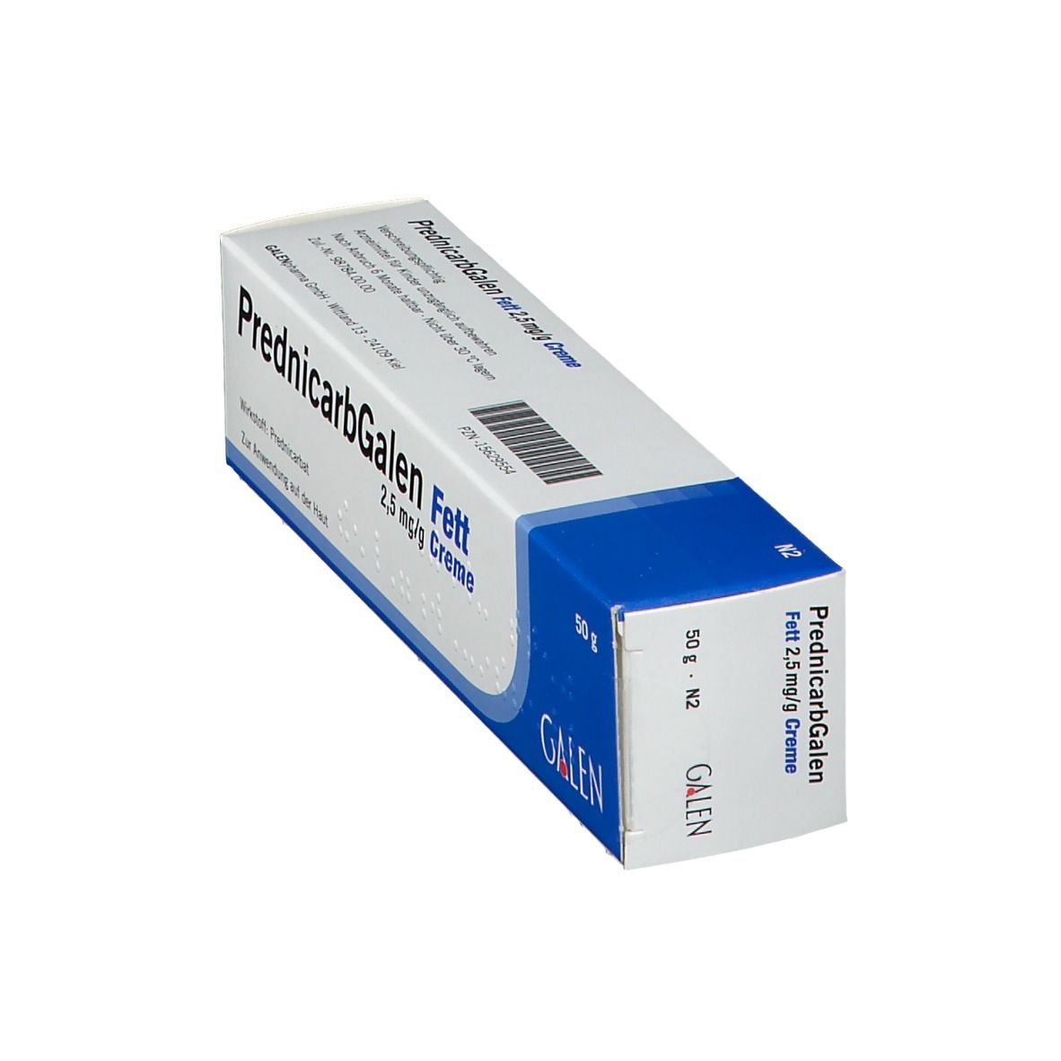 PrednicarbGalen Fett 2,5mg/g