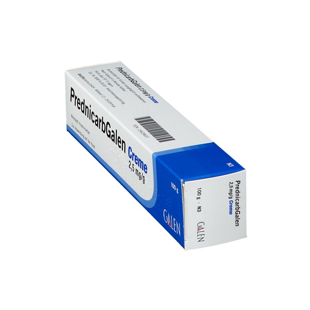 PrednicarbGalen Creme 2,5mg/g
