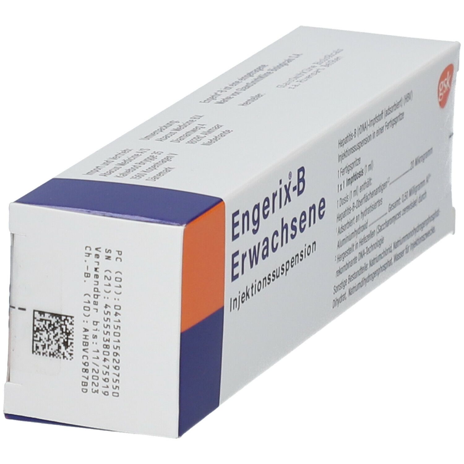 Engerix® B Erwachsene 1 St Mit Dem E-Rezept Kaufen - Shop Apotheke