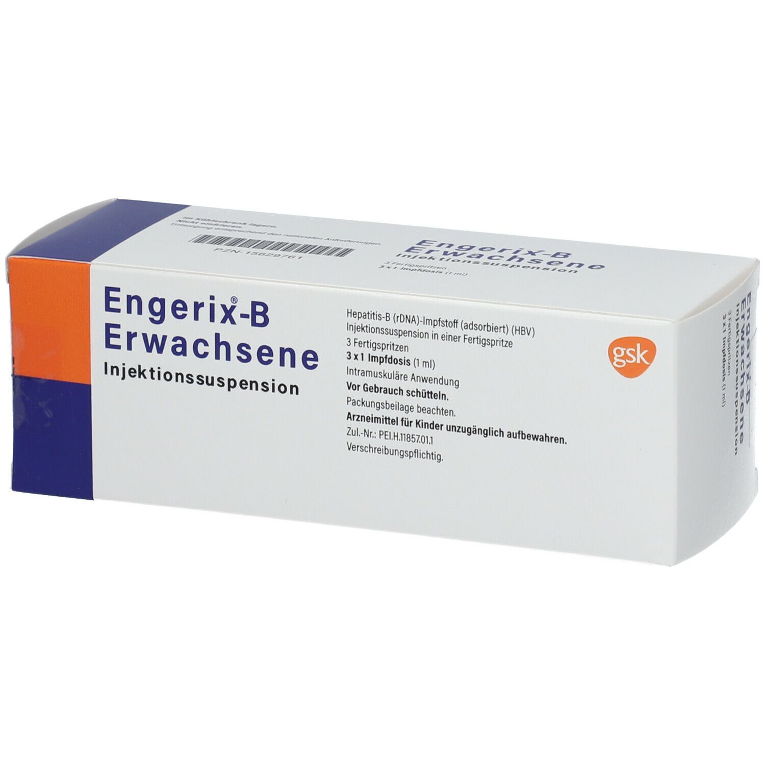 Engerix® B Erwachsene 3 St Mit Dem E-Rezept Kaufen - Shop Apotheke