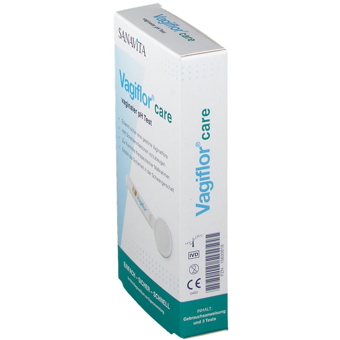 Vagiflor care vaginaler pH Test