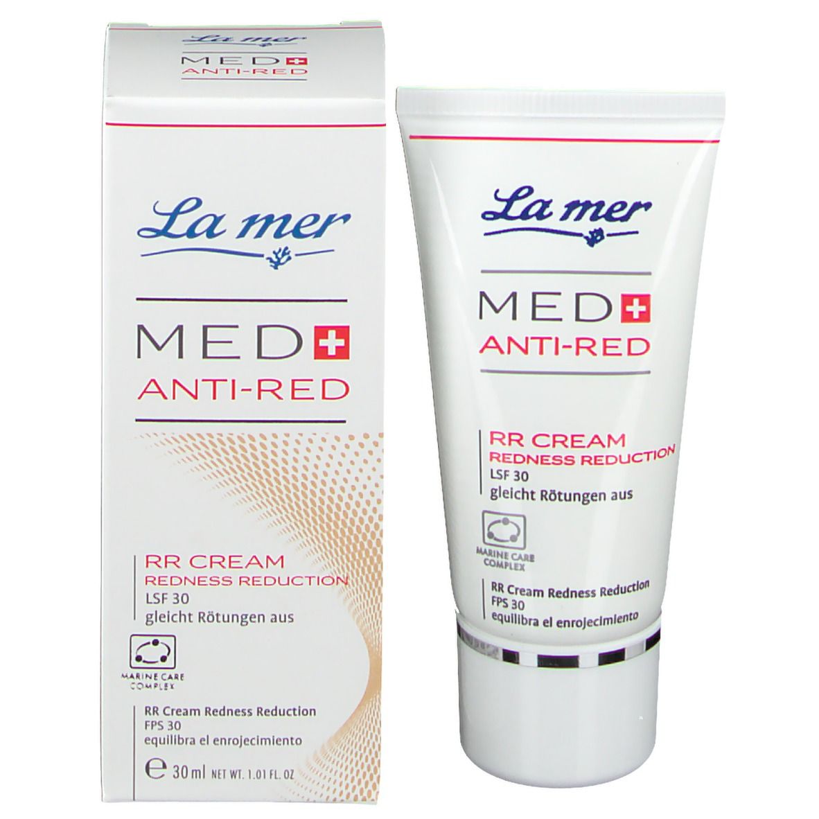 La mer MED Anti-Red Redness Reduction Cream LSF 30