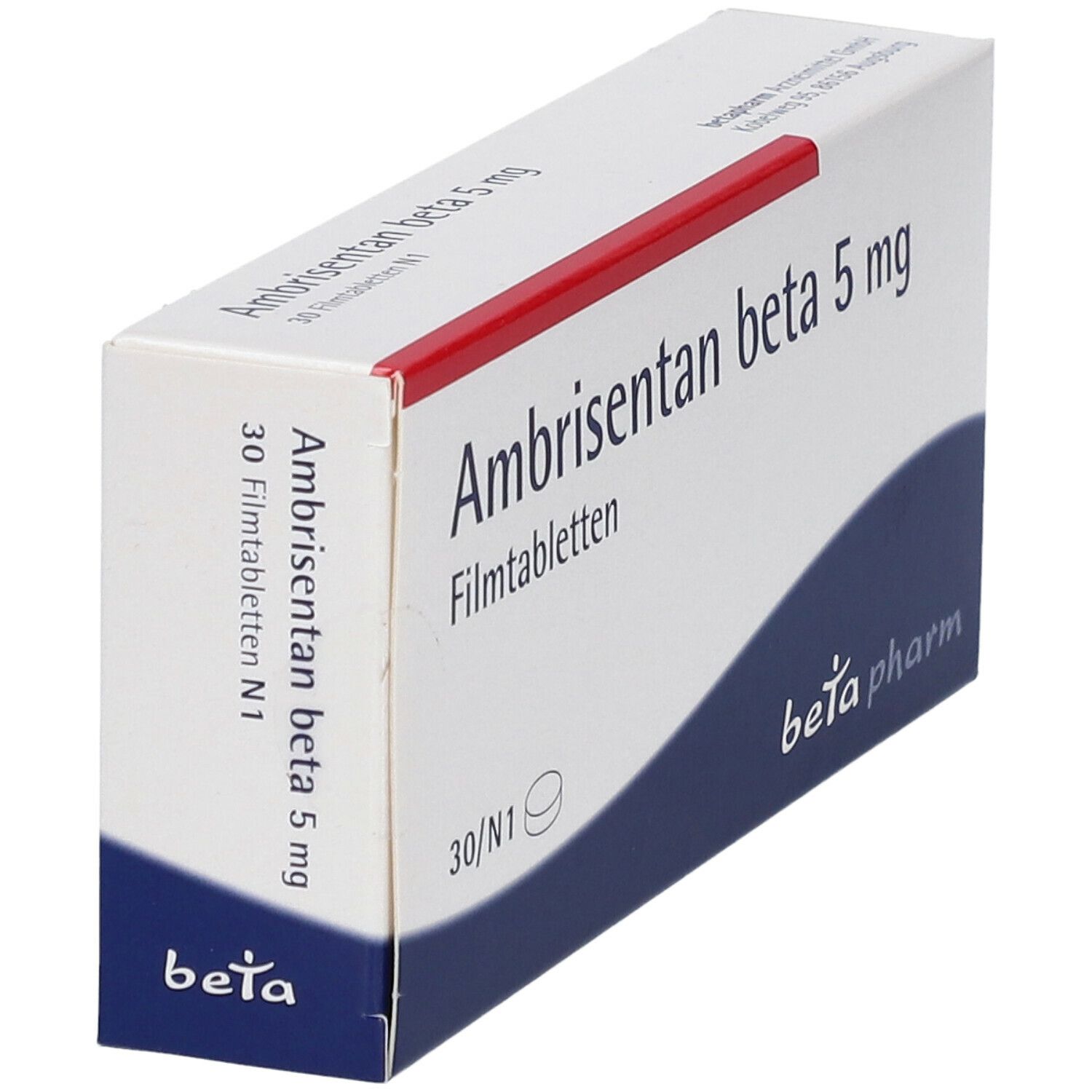 Ambrisentan beta 5 mg Filmtabletten 30 St