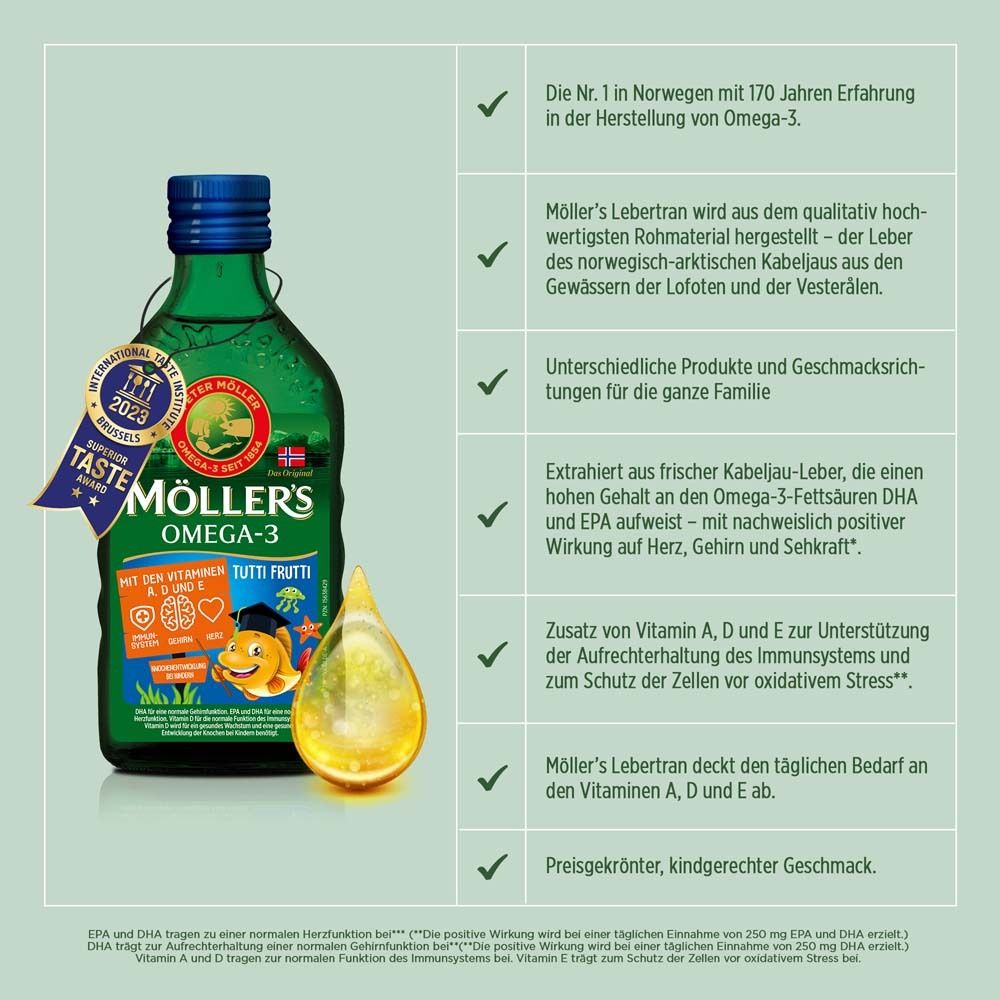 MÖLLERS OMEGA 3 KIDS