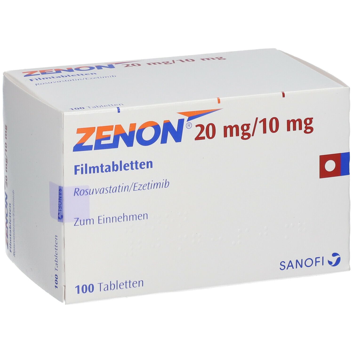 ZENON 20 mg/10 mg Filmtabletten 100 St mit dem E-Rezept kaufen - Shop ...