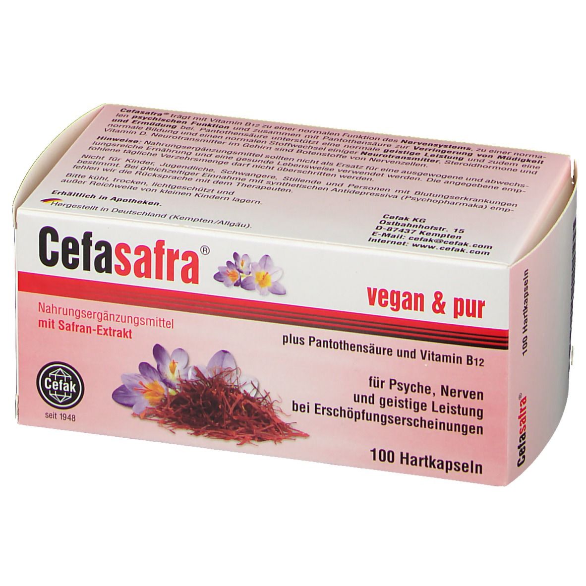 Cefasafra® vegan & pur