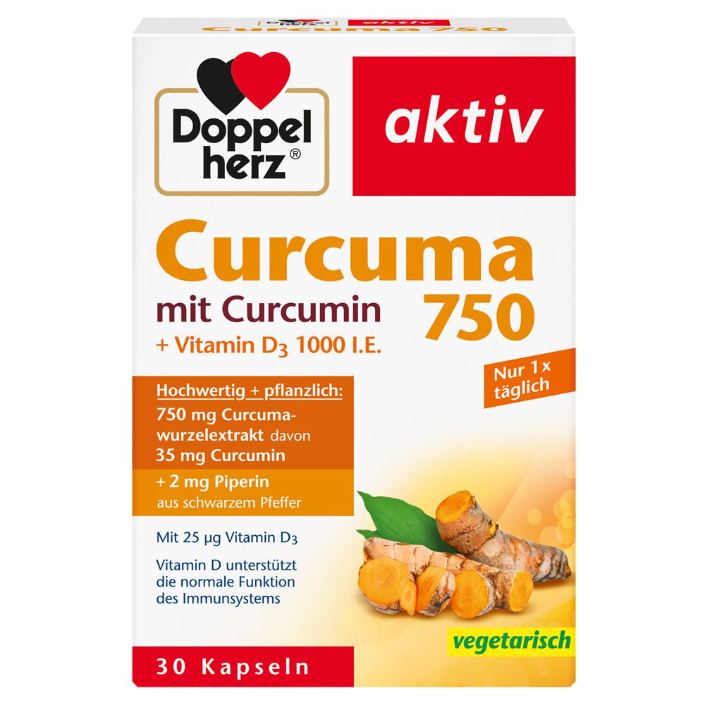 Doppelherz® aktiv Curcuma 750