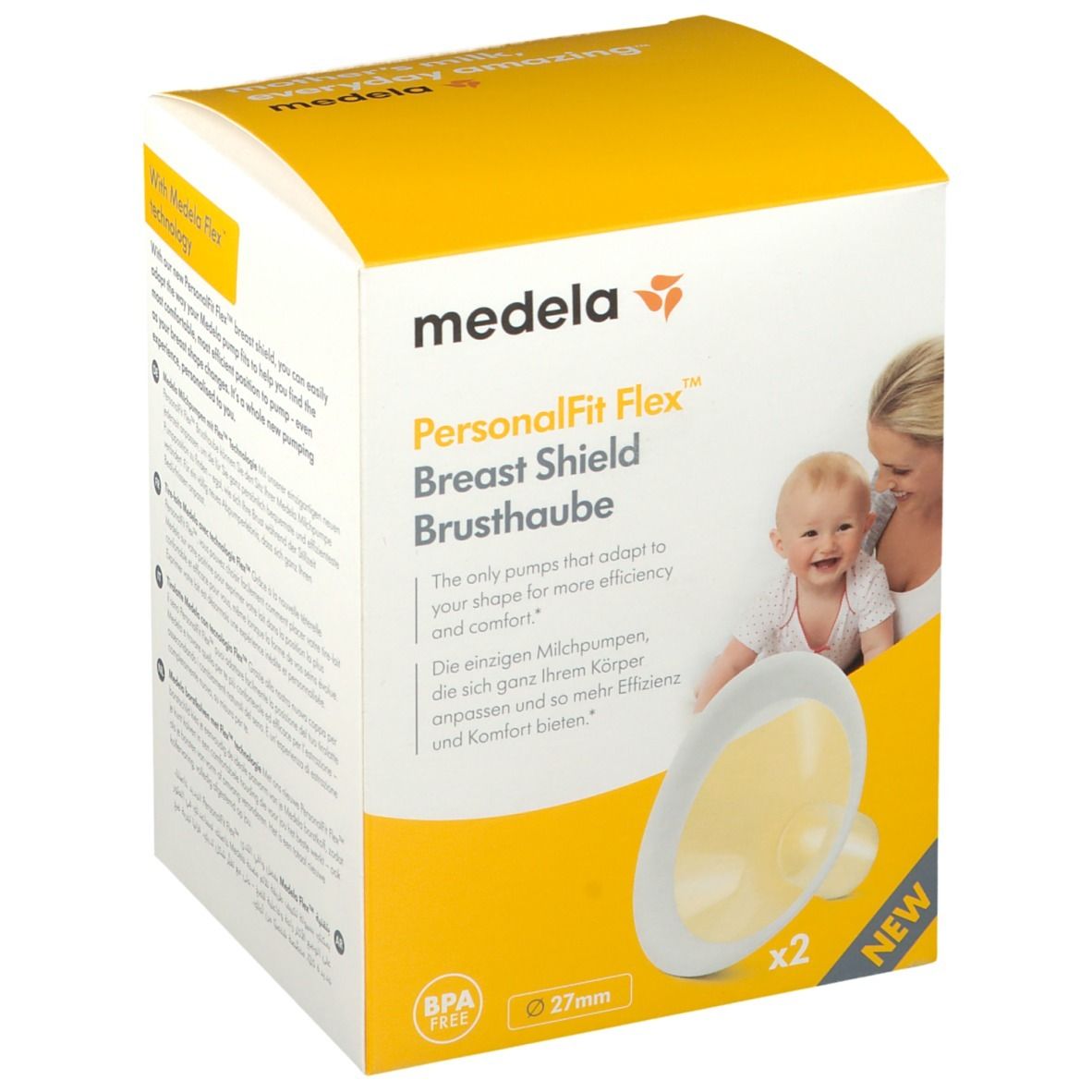 Medela PersonalFit Flex Brusthaube 27 mm AV 1 St TODO