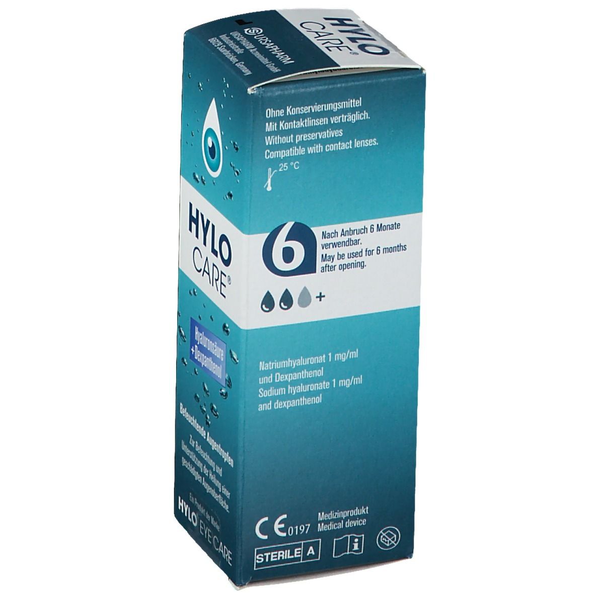 HYLO CARE® Augentropfen Hyaluronsäure + Dexpanthenol