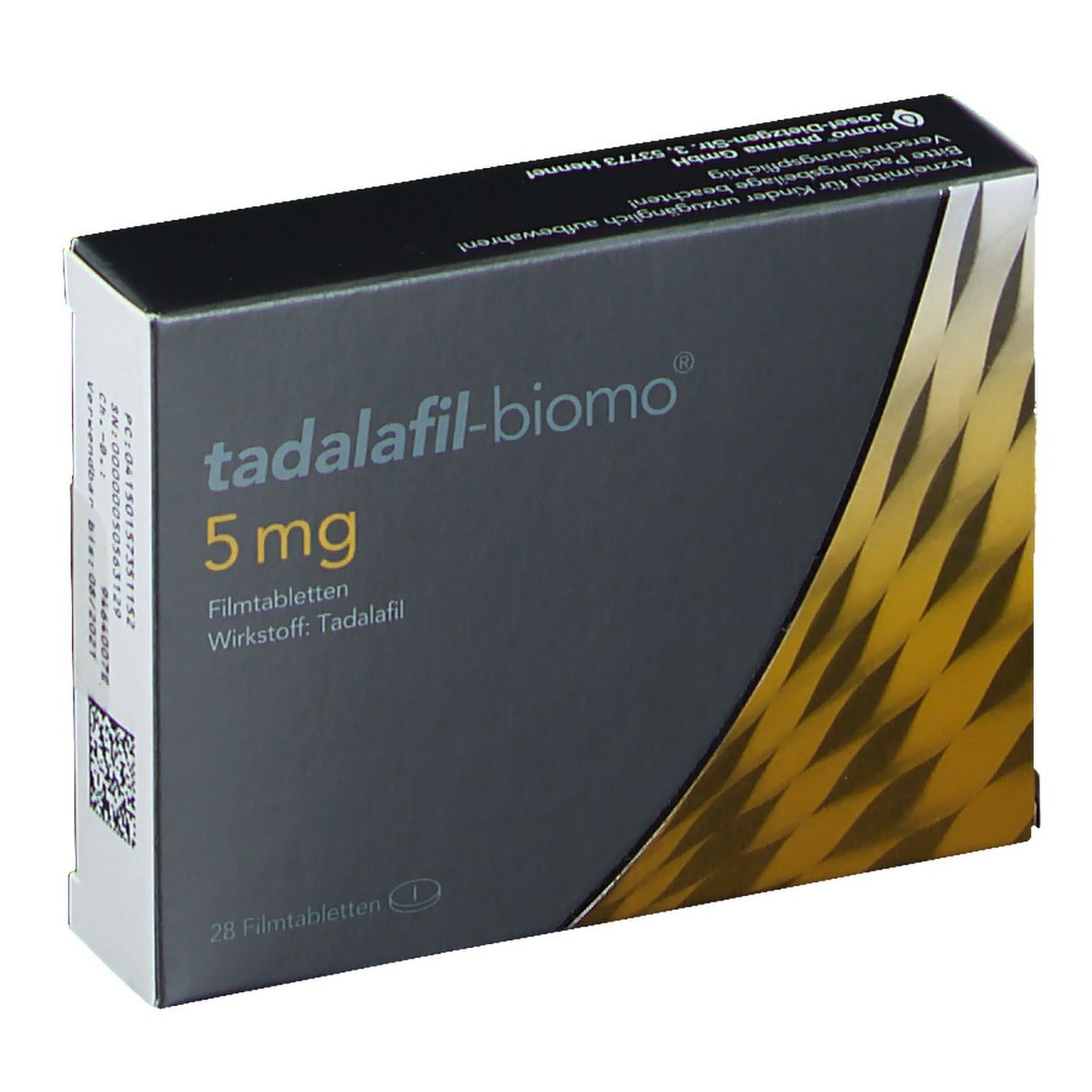 Tadalafil 5mg boite 28 prix