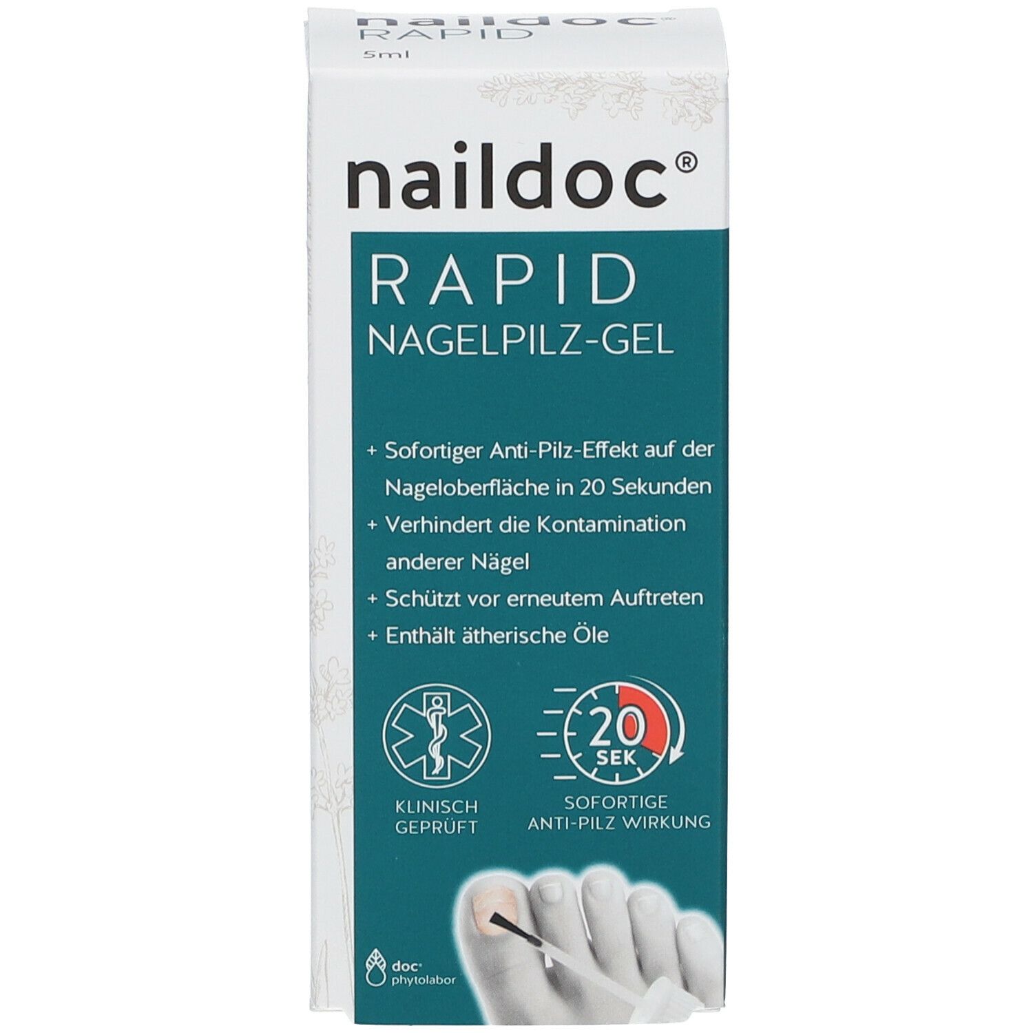 naildoc RAPID Nagelpilz Behandlungs-Gel