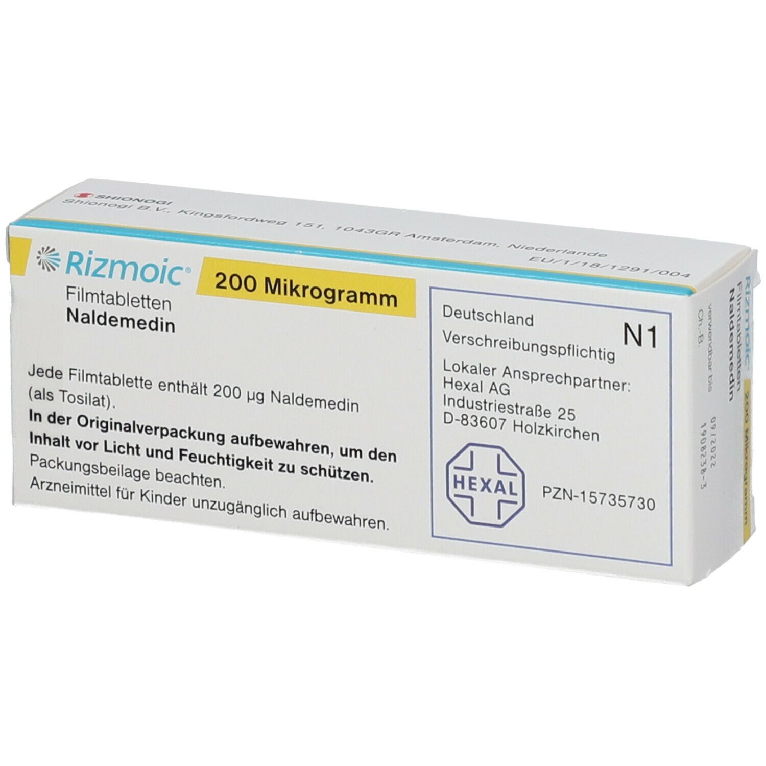 Rizmoic® 200 µg