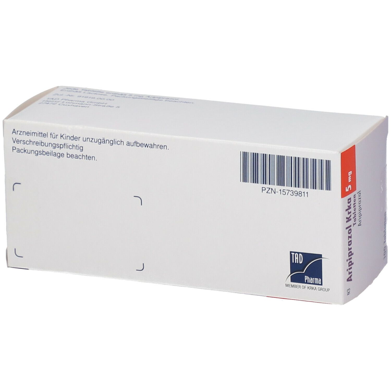 ARIPIPRAZOL Krka 5 mg Tabletten