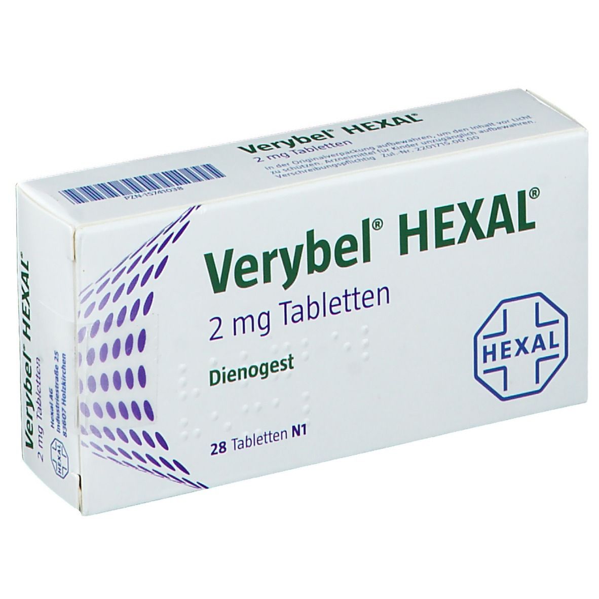 Verybel® HEXAL® 2 mg