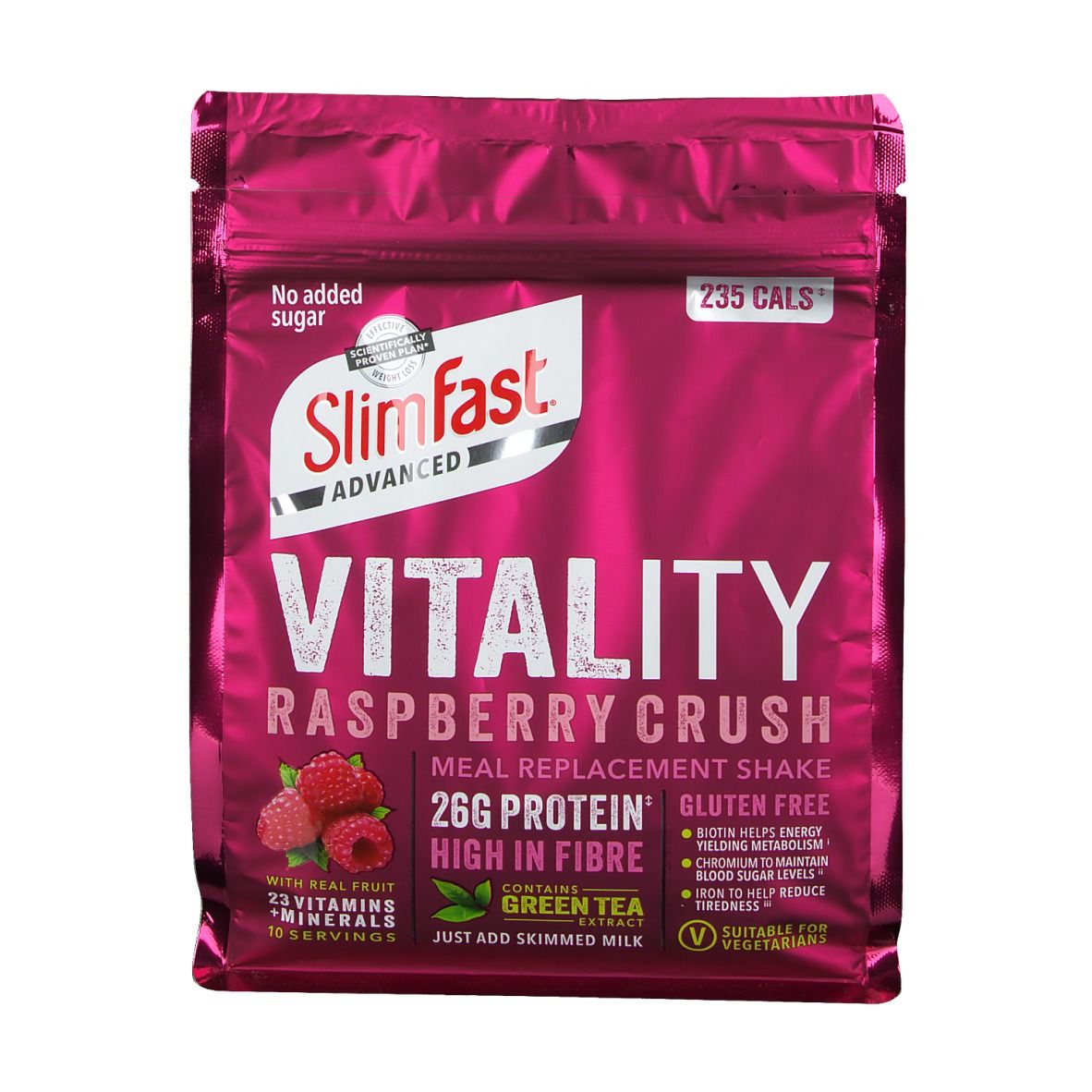 Slim Fast Vitality Raspbeery Crush