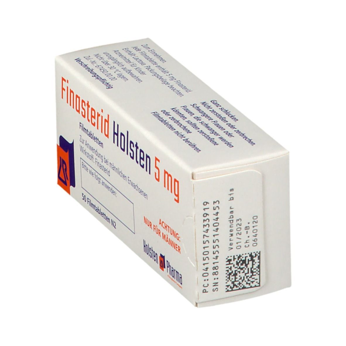 Finasterid Holsten 5 mg Filmtabletten 50 St