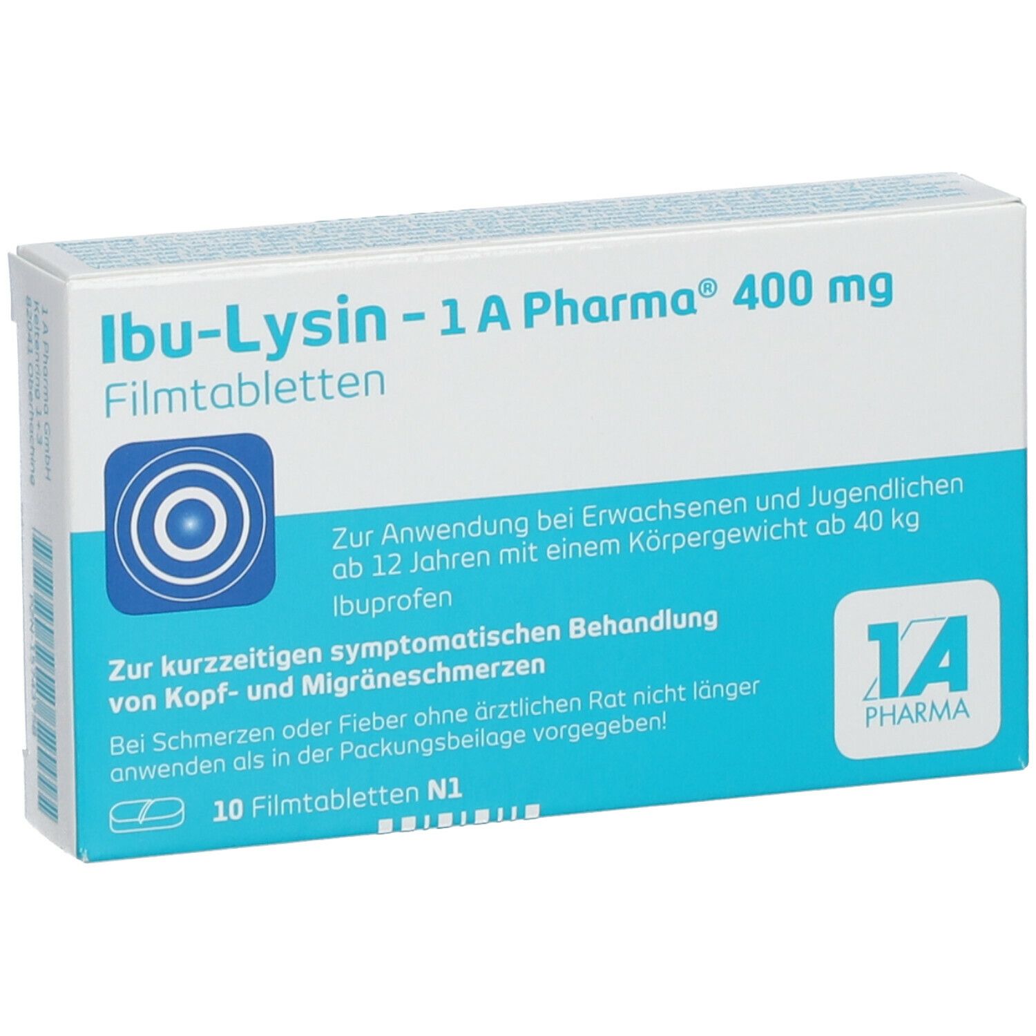 Ibu-Lysin - 1A Pharma® 400 mg